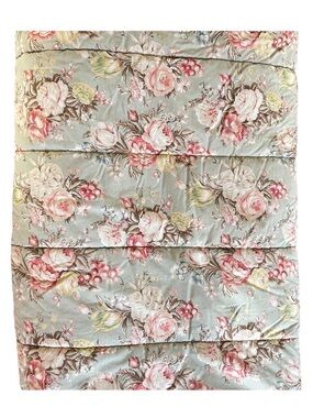 Ralph Lauren Charlotte Comforter Full / Queen Sage Floral Bedding Cottage USA